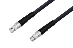BNC Male to BNC Male Low Loss Cable 48 Inch Length Using LMR-400-DB Coax