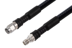 SMA Male to SMA Female Low PIM Cable 150 Cm Length Using 1/4 inch Superflexible Coax