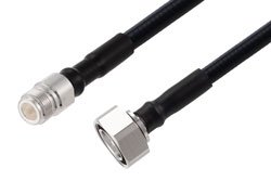 7/16 DIN Male to N Female Cable Using SPF-375 Coax