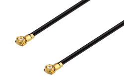  WMXC 1.6插头转WMXC 1.6插头电缆组件，使用0.81mm同轴电缆，RoHS