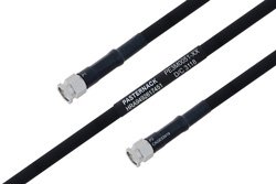 MIL-DTL-17 SMA Male to SMA Male Cable 30 Inch Length Using M17/84-RG223 Coax