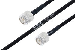 MIL-DTL-17 TNC Male to TNC Male Cable Using M17/84-RG223 Coax