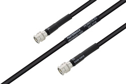 MIL-DTL-17 SMA Male to SMA Male Cable 36 Inch Length Using M17/183-00001 Coax