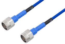 PE-TC195 Series Phase Stable Test Cable N Male to N Male to 18 GHz 72 Inch Length ,RoHS