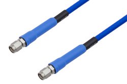 PE-TC195 Series Phase Stable Test Cable SMA Male to SMA Male to 27 GHz 48 Inch Length ,RoHS