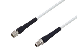 75 Ohm F Male to 75 Ohm F Female Low Frequency Cable 72 Inch Length Using 75 Ohm PE-SF200LL75 Coax, RoHS