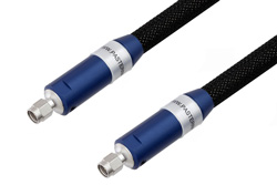 VNA Ruggedized Test Cable 2.92mm Male to 2.92mm Male 26.5GHz 48 Inch Length, RoHS