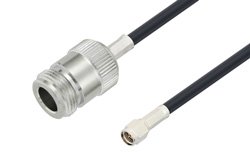 SMA Male to N Female Cable 200 cm Length Using LMR-195 Coax