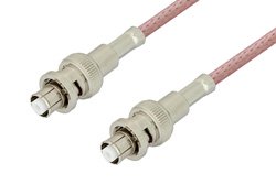 SHV Plug to SHV Plug Cable 60 Inch Length Using RG303 Coax