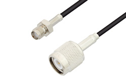 SMA Female to TNC Male Cable 200 cm Length Using LMR-100 Coax