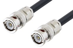 BNC Male to BNC Male Cable 60 Inch Length Using LMR-240 Coax