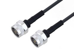 N Male to TNC Male Cable 24 Inch Length Using LMR-195 Coax