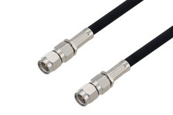 SMA Male to SMA Male Cable 60 Inch Length Using RG223 Coax