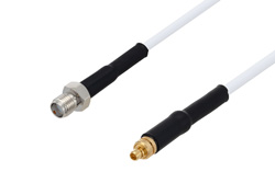 SMA Female to MMCX Plug Cable Using RG188-DS Coax