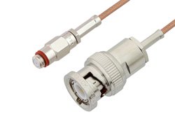 10-32 Female to BNC Male Cable 200 CM Length Using RG178 Coax