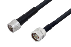 N Male to N Male Cable 24 Inch Using LMR-400-UF Coax
