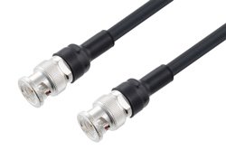BNC Male to BNC Male Cable 150 cm Using LMR-240-UF Coax