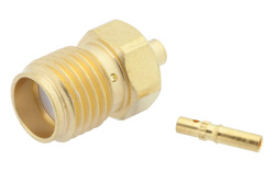 SMA Female Connector Solder Attachment for PE-047SR, PE-SR047AL, PE-SR047FL