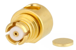 SMP Female Right Angle Connector Solder Attachment for PE-SR405AL, PE-SR405FL, PE-SR405FLJ, PE-SR405TN, RG405