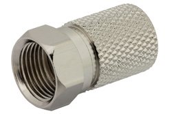 75 Ohm F Male Connector Twist Attachment for RG6
