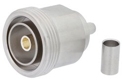 7/16 DIN Female Connector Crimp/Non-Solder Contact Attachment For PE-C240, LMR-240, RG8X