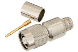 RP TNC Male Connector Crimp/Solder Attachment for PE-C400, PE-B400, PE-B405, LMR-400, LMR-400-DB, LMR-400-UF, 0.400 inch