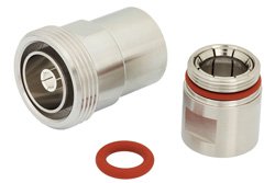 7/16 DIN Female Low PIM Connector Clamp/Non-Solder Contact Attachment For 1/2
