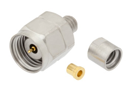 1.85mm Male Precision Connector Clamp/Solder Attachment for PE-047SR, PE-SR047AL, PE-SR047FL