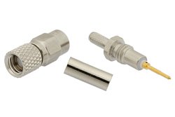 10-32 Male Connector Crimp/Solder Attachment for RG188-DS, RG316-DS