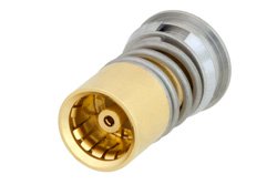 BMA卡扣式插孔连接器，焊接附件，适用于RG405、PE-SR405AL、PE-SR405FL、PE-SR405FLJ，弹簧加载