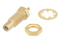 SSMC Jack Bulkhead Mount Connector Solder Attachment Turret Terminal