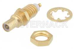 SSMC Jack Bulkhead Mount Connector Solder Attachment Turret Terminal