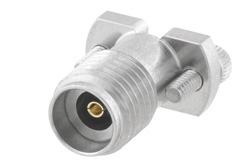 2.92mm 母头连接器，装接附件， 垂直发射 PCB，可拆卸微带发射