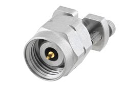 2.4mm 公头连接器，装接附件， 垂直发射 PCB，可拆卸微带发射