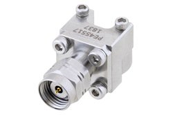 1.85mm 公头连接器，装接/焊接（固定触点）连接端发射 PCB，可拆卸发射，标准型
