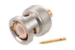 BNC Male Connector Solder Attachment for PE-SR402AL, PE-SR402FL, PE-SR402FLJ, PE-SR402TN, RG402