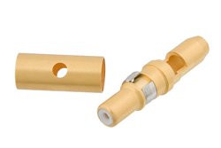 D-Sub Plug Contact Solder Attachment for RG180, RG195, PE-B150