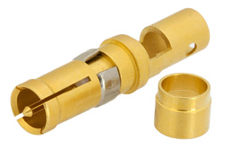 D-Sub Receptacle Contact Solder Attachment For PE-SR402AL, PE-SR402FL, RG402