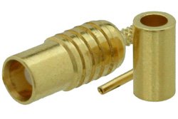 MCX Jack Connector Crimp/Solder Attachment for RG178, RG196