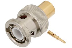 BNC Male Connector Solder Attachment for PE-SR401AL, PE-SR401FL, RG401