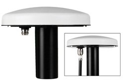 GPS Passive Dual Band Antenna Operates From 1.22 GHz to 1.58 GHz With a Nominal 6 dBic Gain N Female Input Connector