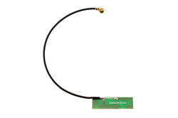 嵌入式PCB天线，2 dBi，2400至2500 MHz，UMCX连接器