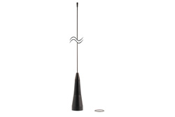 可调谐聚弹簧车载天线，3 dB，132至174 MHz，NMO底座连接器