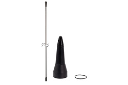 可调谐聚弹簧车载天线，3 dB，144至174 MHz，NMO底座连接器