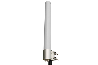 6-11 dBi Omni Antenna 2.4-2.5 GHz, 5.1-5.8 GHz, N Type Female PVC Radome, 1.6:1 Max VSWR, 4 Port