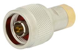 0.5 Watt RF Load Up to 1,000 MHz with N Male Nickel Plated Brass