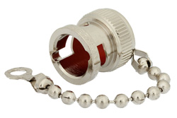 BNC Male Non-Shorting Dust Cap With 2.9 Inch Chain
