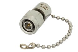 2 Watt RF Load with Chain Up to 18 GHz with TNC Male Passivated Stainless Steel