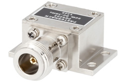 Medium Power 50 Watts RF Load Up To 3 GHz With N Female Input Square Body Aluminum