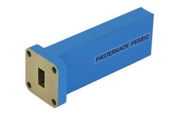 0.5 Watts Low Power Precision WR-34 Waveguide Load 22 GHz to 33 GHz, Aluminum